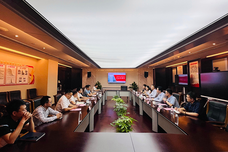 永安期貨股份有限公司總經理黃志明一行到訪冶金物資